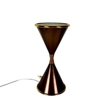Pequeña lámpara de mesa Clessidra de Angelo Lelli