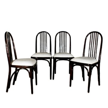 Serie de 8 sillas modelo 639 de Thonet