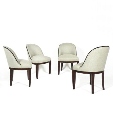 Set de 4 sillas al estilo de Otto Prutscher