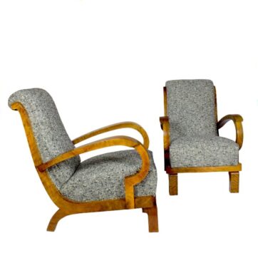 Pareja de sillones Art Decó - Italia 1930
