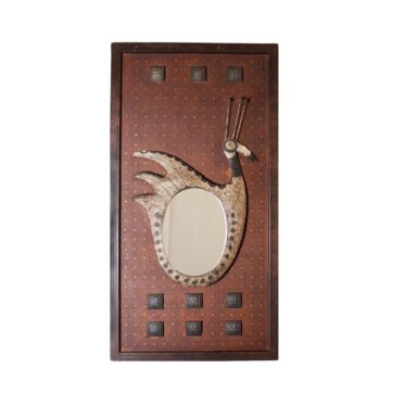 Panel decorativo con espejo - Italia 1970