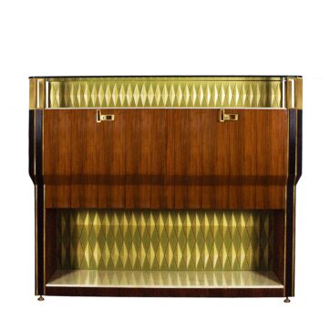Mueble bar de palisandro - Italia 1950