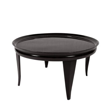 Mesa de centro redonda estilo Paolo Buffa - Italia 1940