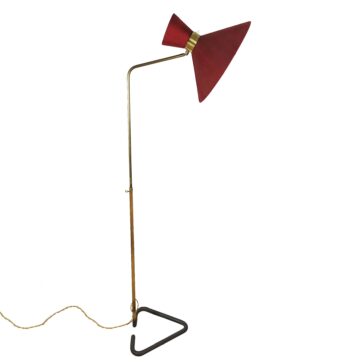 Large Diabolo standing lamp by Lunel - 1950