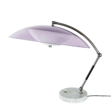 Gran lámpara de mesa de Stilux Milano - Italia 1960