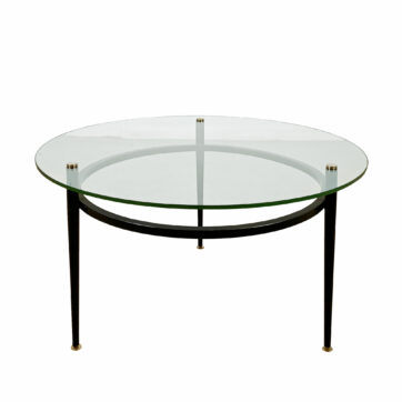 Mesa de centro redonda - Francia 1950