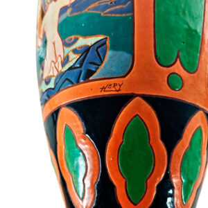 vase art deco hery belgium