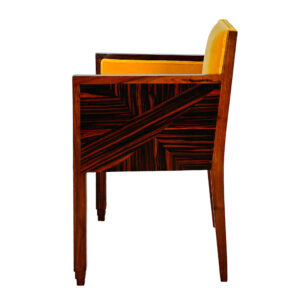 art deco armchair