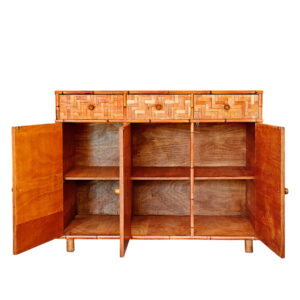 sideboard bamboo italy 1970