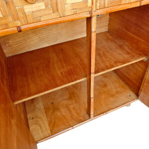 sideboard bamboo italy 1970