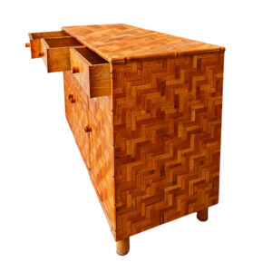 sideboard bamboo italy 1970