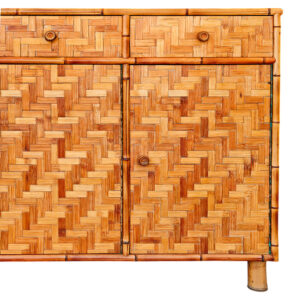 sideboard bamboo italy 1970